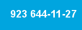 923 644-11-27
